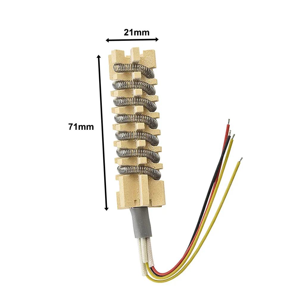 Hot Air Heater Heating Element Suitable For 858D 850A 8586D Ceramic Heating Element Soldering Station High-quality
Hot Air Heater Heating Element Suitable For 858D 850A 8586D Ceramic Heating Element Soldering Station High-quality
