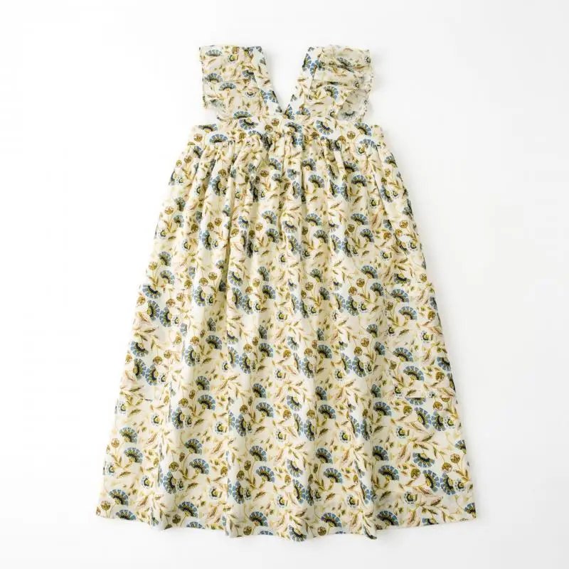 2023 Sundress for Baby Girls Kids Sleeveless Floral Printed Casual Loose Dress for Summer Toddler Beach Outfit Children Playwear
2023 Sundress for Baby Girls Kids Sleeveless Floral Printed Casual Loose Dress for Summer Toddler Beach Outfit Children Playwear
