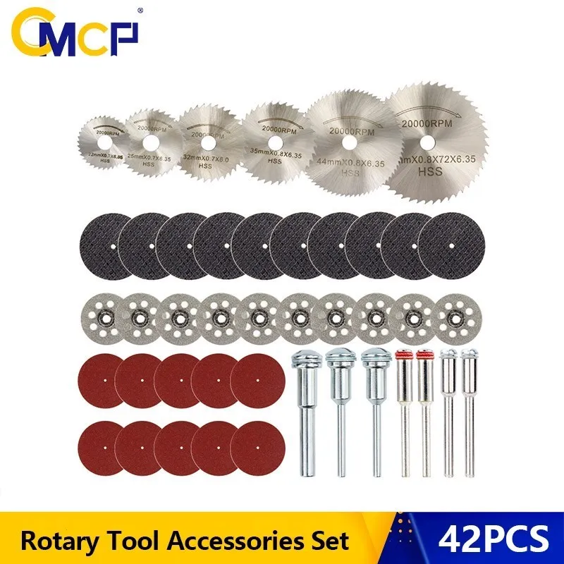 CMCP 42pcs Mini Saw Disc Set Resin Cut Off Wheel HSS Saw Blade Diamond Cutting Disc Circular Saw Blade for Wood Metal Cutting
CMCP 42pcs Mini Saw Disc Set Resin Cut Off Wheel HSS Saw Blade Diamond Cutting Disc Circular Saw Blade for Wood Metal Cutting