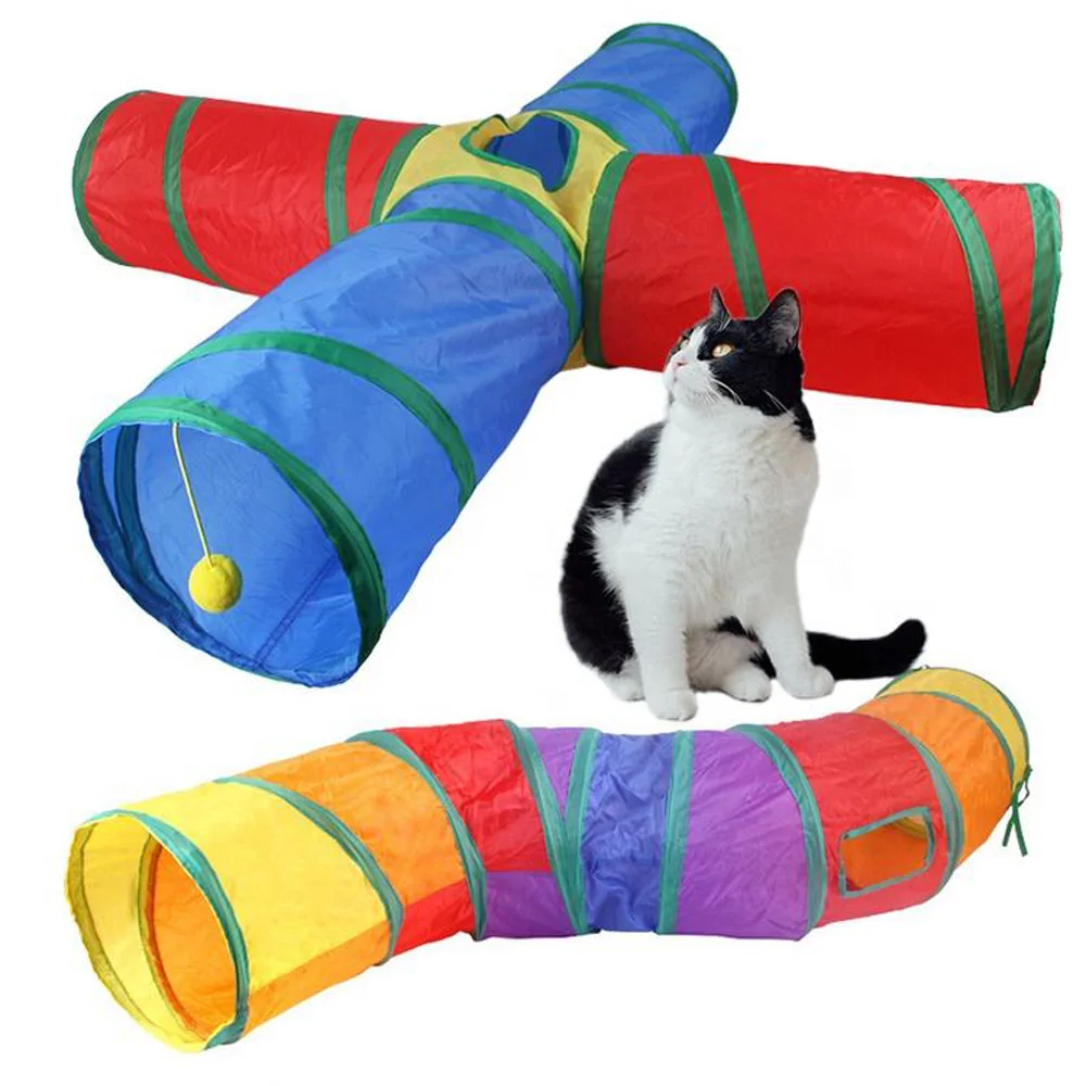 Foldable Cat Tunnel Puppy Kitten Rabbit Play Tunnel Training Interactive Fun Toy Pet Runway Cat Toy Pet Supplies
Foldable Cat Tunnel Puppy Kitten Rabbit Play Tunnel Training Interactive Fun Toy Pet Runway Cat Toy Pet Supplies