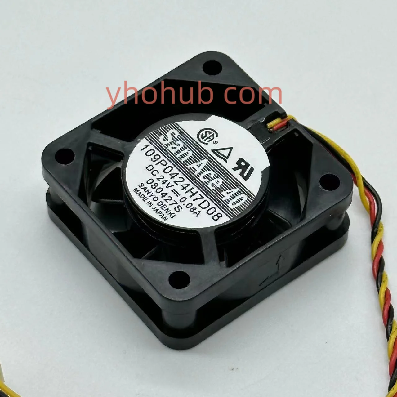 Вентилятор для охлаждения сервера SANYO DENKI 109P0424H7D08 DC 24V 0.08A 40x40x15 мм
Вентилятор для охлаждения сервера SANYO DENKI 109P0424H7D08 DC 24V 0.08A 40x40x15 мм