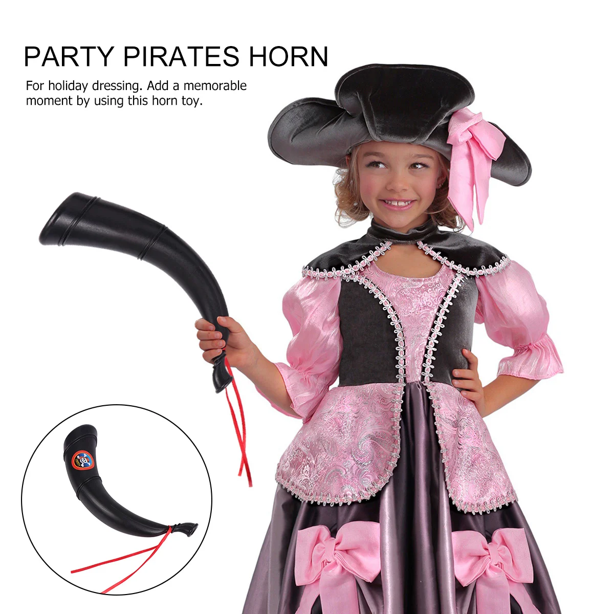 Horn Pirate Viking Kids Halloween Blow Accessories Toy Costume Cosplay Bugle Horns Winding Sounding Supplies Plastic Pirates
Horn Pirate Viking Kids Halloween Blow Accessories Toy Costume Cosplay Bugle Horns Winding Sounding Supplies Plastic Pirates