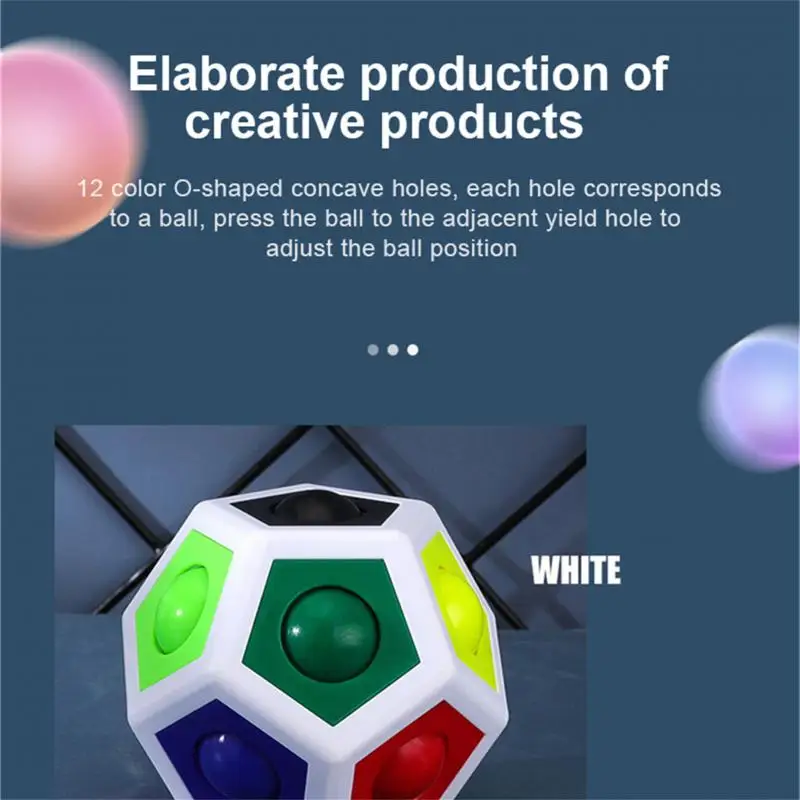 Magical Rainbow Ball Pops Decompression Toy Its Sensory Fidget Toy Children And Adluts' Christmas Gifts Special Needs
Magical Rainbow Ball Pops Decompression Toy Its Sensory Fidget Toy Children And Adluts' Christmas Gifts Special Needs