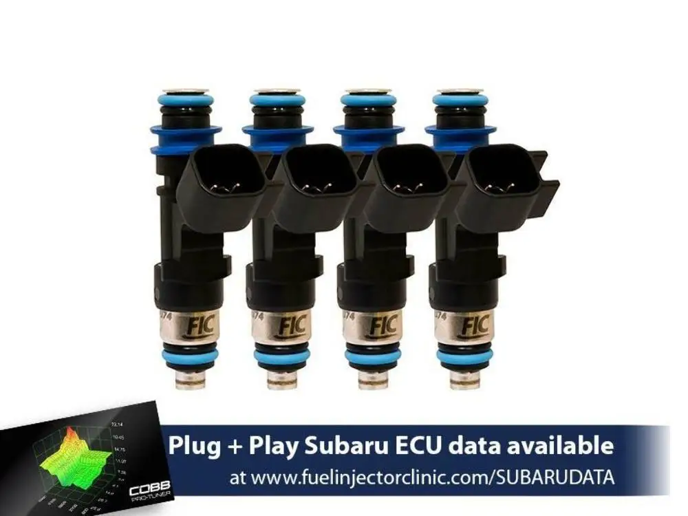 Fuel Injector Clinic 650cc F Inject Set for Subaru STi (04-06) Legacy GT (05-06)
Fuel Injector Clinic 650cc F Inject Set for Subaru STi (04-06) Legacy GT (05-06)