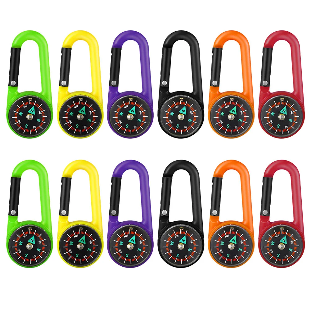 

Compass Carabiner Hiking Climbing Kids Survival Clip Bulk Mini Camping Outdoor Gear Hook Pocket Carabiners Accessories Compasses