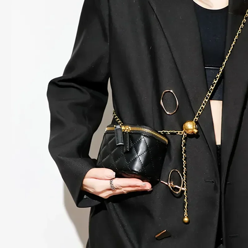 Bag Lattice Adjustable PU Shoulder Mini Crossbody Cosmetic Luxury Box Diamond Leather Bag Chain Female Bag Designer Strap Zipper
Bag Lattice Adjustable PU Shoulder Mini Crossbody Cosmetic Luxury Box Diamond Leather Bag Chain Female Bag Designer Strap Zipper