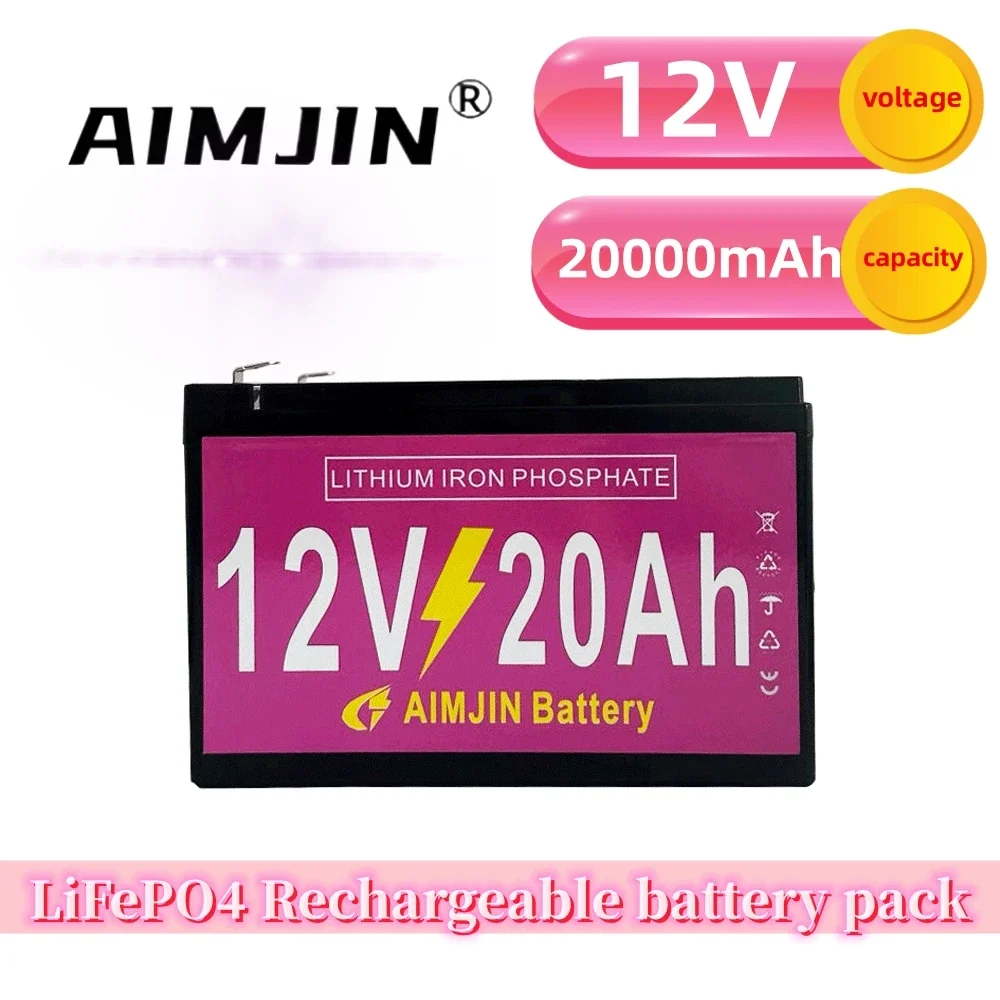 12V 20Ah Rechargeable LiFePO4 Battery Pack For Electric sprayer, children's toy car, solar street lights, emergency lights et
12V 20Ah Rechargeable LiFePO4 Battery Pack For Electric sprayer, children's toy car, solar street lights, emergency lights et
