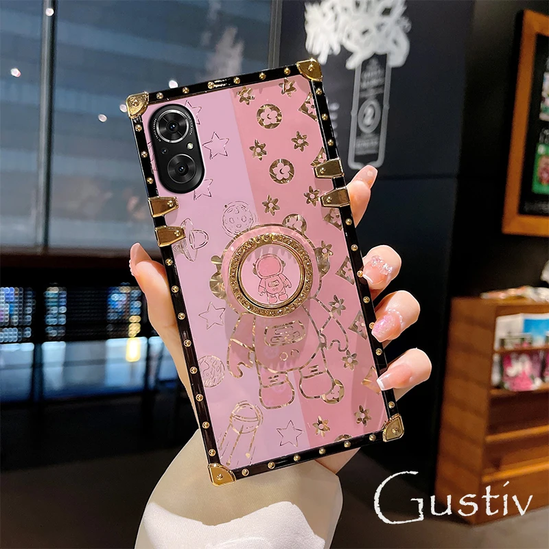 Luxury Glitter Astronaut Phone Case For Huawei Nova 10SE 9SE 8 7 6 SE Pro Soft TPU Square Cover Holder Ring For Huawei Nova 5i
Luxury Glitter Astronaut Phone Case For Huawei Nova 10SE 9SE 8 7 6 SE Pro Soft TPU Square Cover Holder Ring For Huawei Nova 5i