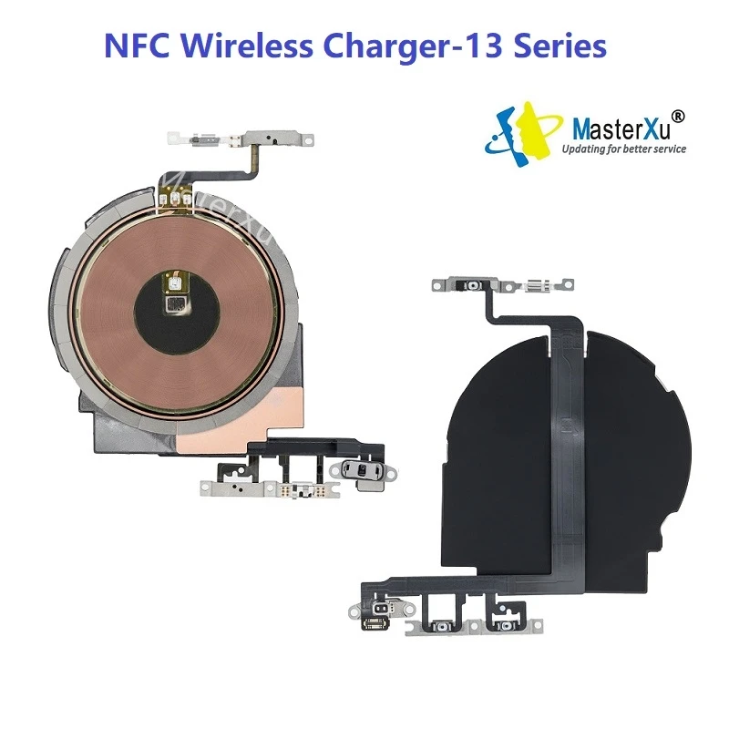 5PCS MasterXu Wireless NFC Chip Coil Charging Flex Power Volume Cable Charger Panel for iPhone 8 X XR XS 11 12 mini 13 Pro Max
5PCS MasterXu Wireless NFC Chip Coil Charging Flex Power Volume Cable Charger Panel for iPhone 8 X XR XS 11 12 mini 13 Pro Max