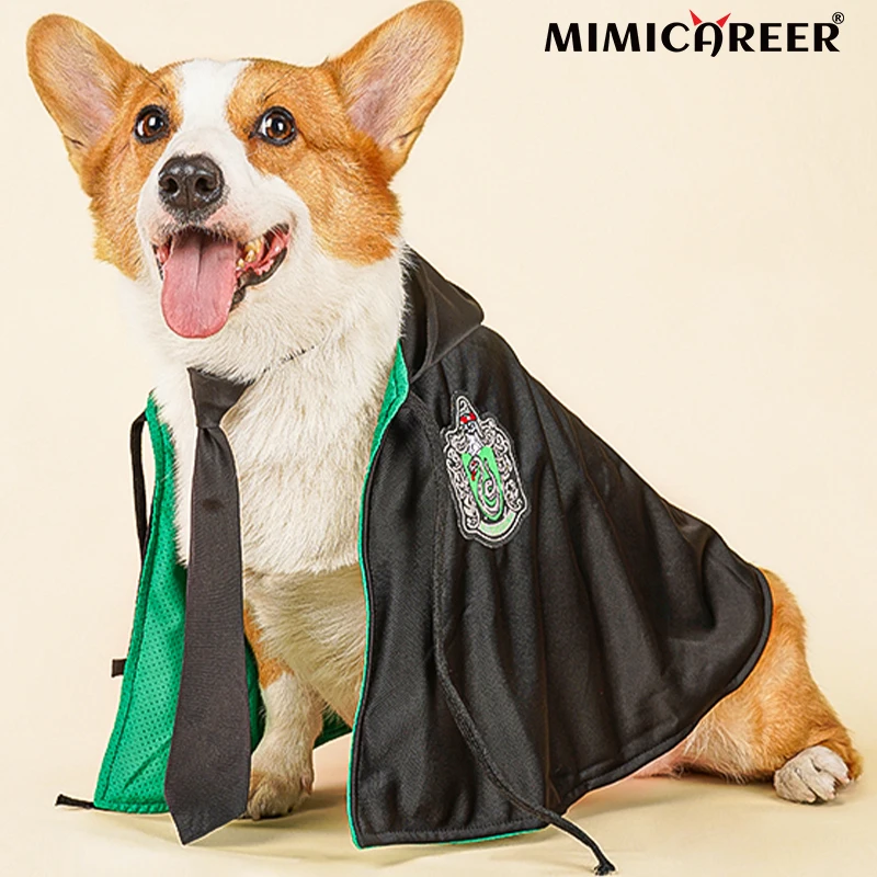 Cat Clothes Hoodies Coat Cloak With Tie Cosplay Dog Costume Decoration Magic-Academy Cape Small Dog Clothes Puppy Shawl Outfits
Cat Clothes Hoodies Coat Cloak With Tie Cosplay Dog Costume Decoration Magic-Academy Cape Small Dog Clothes Puppy Shawl Outfits