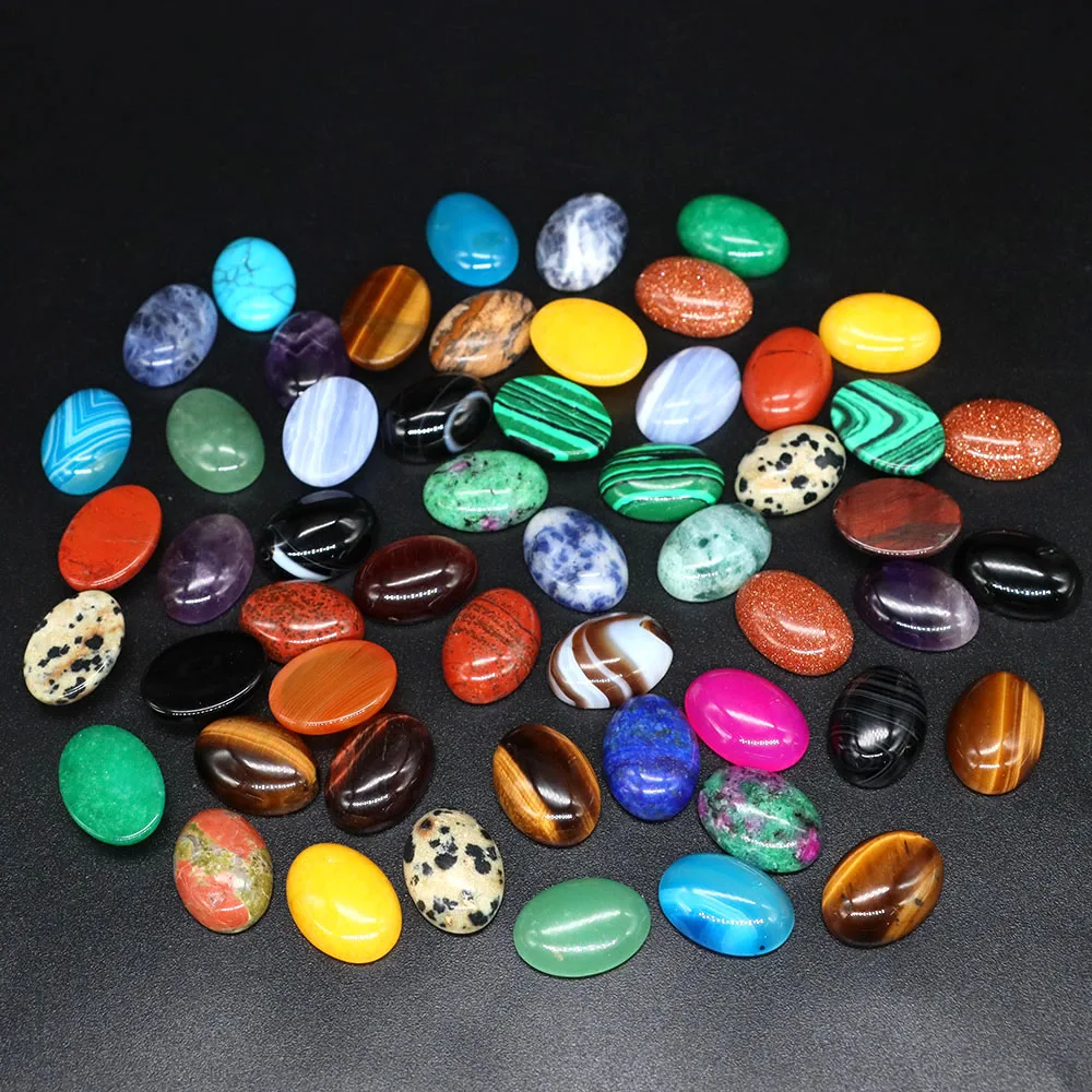 5pcs/Lot Natural Crystals Stone Oval Cabochon Beads Flat Back Cab Cameo DIY Ring Pendant Necklace Jewelry Making Accessories
5pcs/Lot Natural Crystals Stone Oval Cabochon Beads Flat Back Cab Cameo DIY Ring Pendant Necklace Jewelry Making Accessories