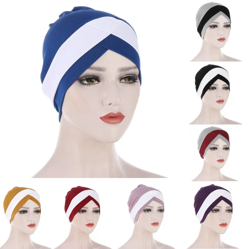 European and American New Two-Tone Elastic Fabric Forehead Cross Indian Hat Crystal Hemp Tam-O'-Shanter Muslim Bottoming Hood
European and American New Two-Tone Elastic Fabric Forehead Cross Indian Hat Crystal Hemp Tam-O'-Shanter Muslim Bottoming Hood