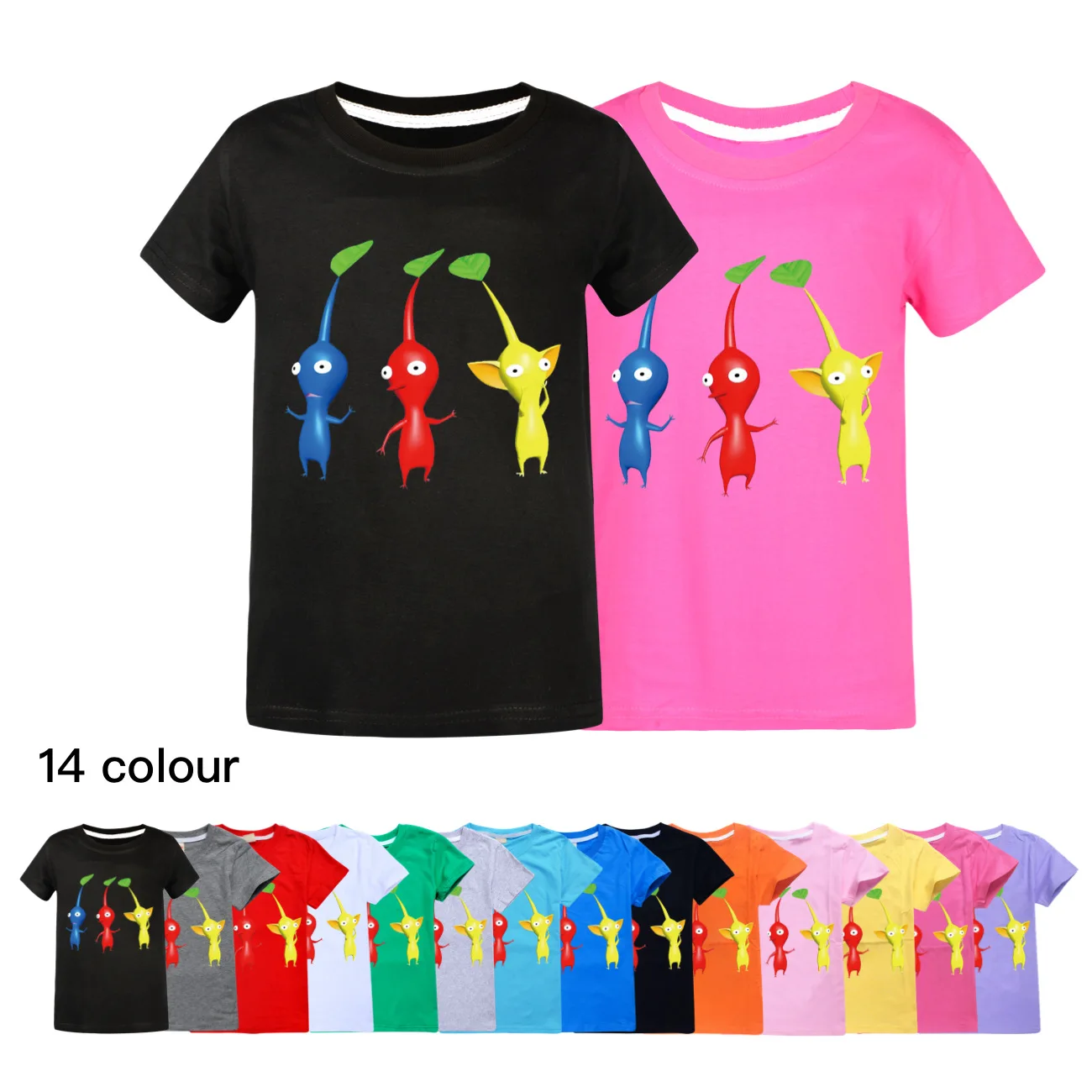 Anime Pikmin T Shirt Kids 100%Cotton T-shirt Teenager Boys Short Sleeve Tops Baby Girls 2024 Summer Clothes Children's Clothing
Anime Pikmin T Shirt Kids 100%Cotton T-shirt Teenager Boys Short Sleeve Tops Baby Girls 2024 Summer Clothes Children's Clothing