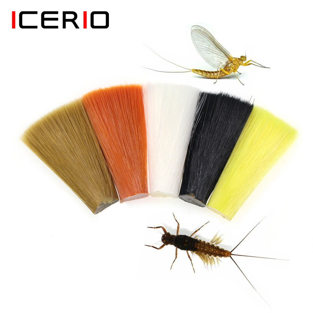 Конусные нейлоновые волокна ICERIO для сухих и влажных нимф Mayfly Tails, материал для завязывания мушек, нейлоновые ультратонкие волокна, синтетический материал
Конусные нейлоновые волокна ICERIO для сухих и влажных нимф Mayfly Tails, материал для завязывания мушек, нейлоновые ультратонкие волокна, синтетический материал