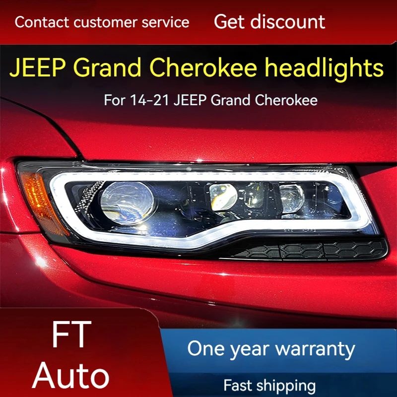 Автомобильные фары для 14-21 JEEP Grand Cherokee, фары в сборе, модификация, зеркальные линзы, дневные ходовые, зеркальный сигнал поворота
Автомобильные фары для 14-21 JEEP Grand Cherokee, фары в сборе, модификация, зеркальные линзы, дневные ходовые, зеркальный сигнал поворота