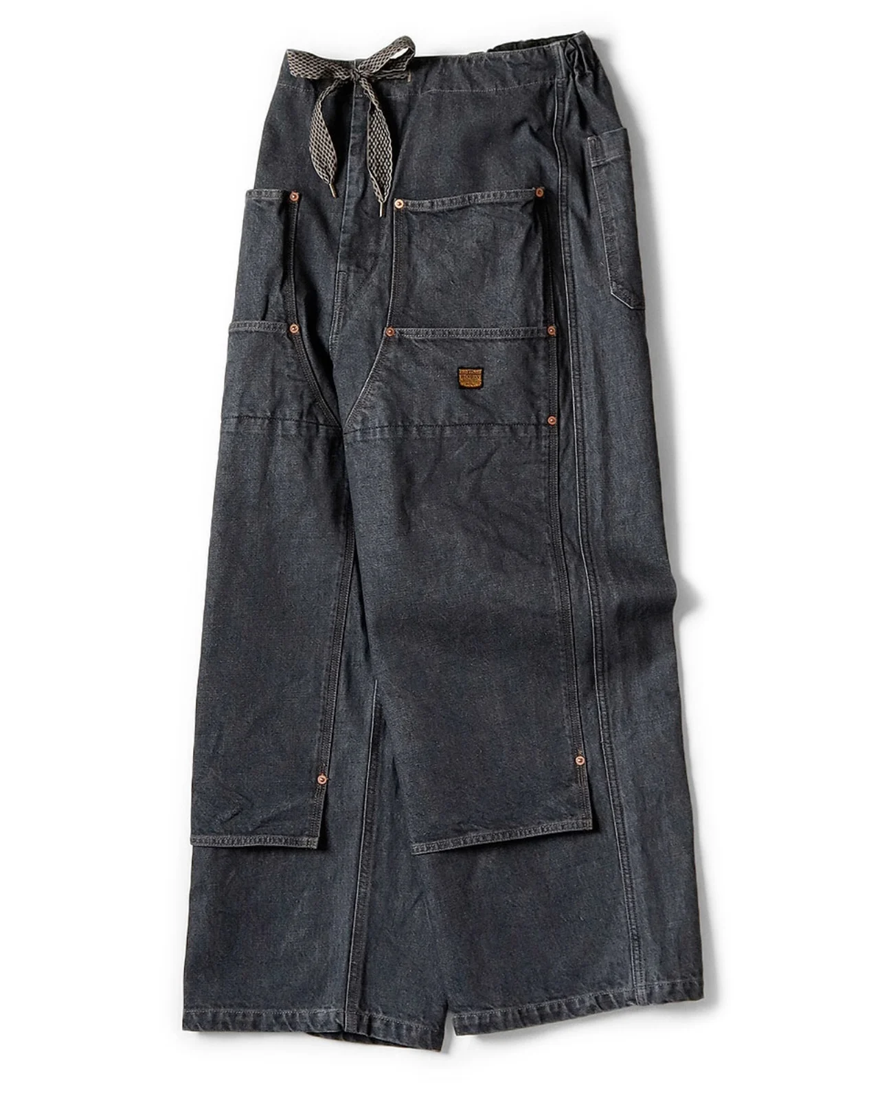 Japanese casual denim denim denim drawstring large pocket casual logging pants streetwear men cargo pants men
Japanese casual denim denim denim drawstring large pocket casual logging pants streetwear men cargo pants men