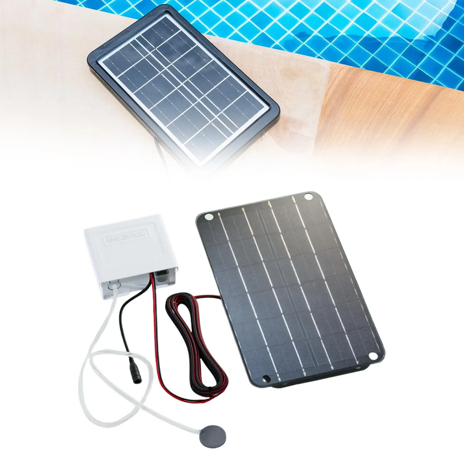 Solar Powered Pond Pump Eco Friendly Easy Installation Aquarium Air Pump Oxygenator for Outdoor Stock Tank Aquarium Hydroponics
Solar Powered Pond Pump Eco Friendly Easy Installation Aquarium Air Pump Oxygenator for Outdoor Stock Tank Aquarium Hydroponics