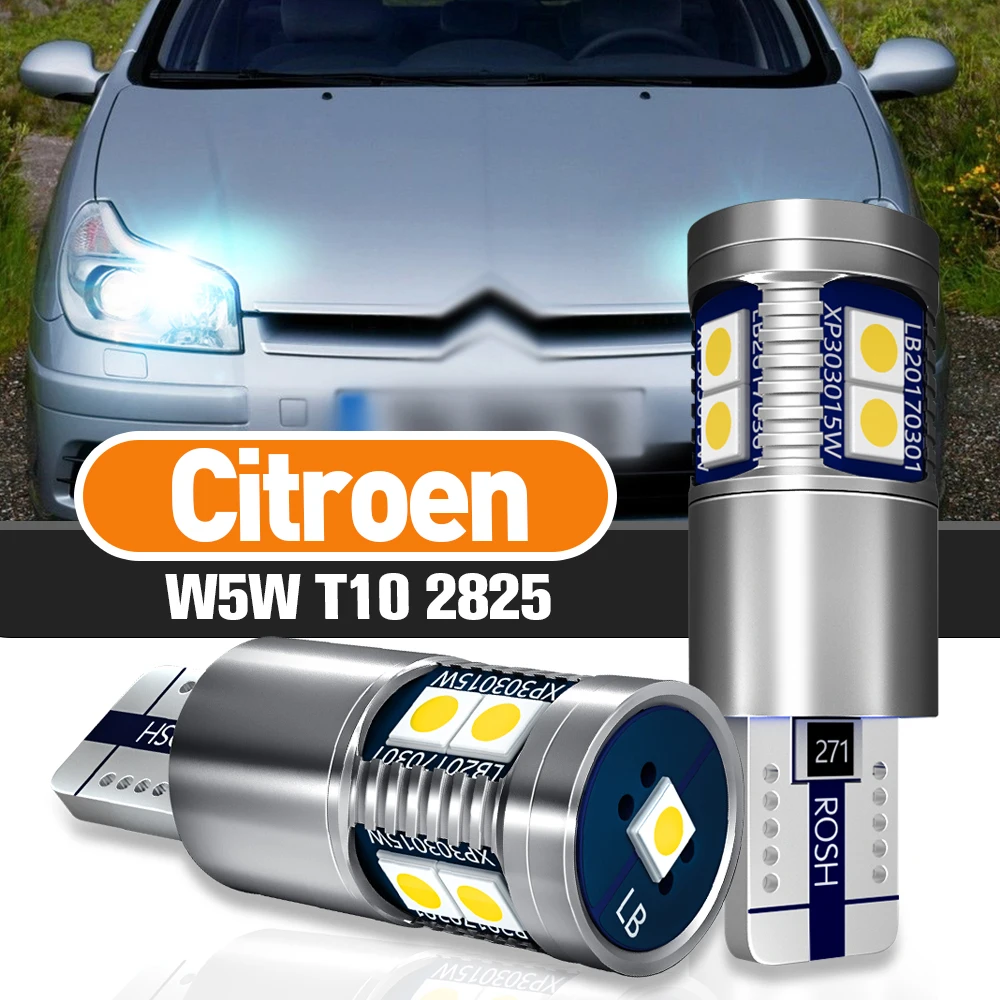 Parking Clearance Light W5W T10 For Citroen Berlingo C1 C2 C3 Picasso C5 C6 C8 C4 Aircross DS3 Accessories Canbus 2pcs LED Lamp
Parking Clearance Light W5W T10 For Citroen Berlingo C1 C2 C3 Picasso C5 C6 C8 C4 Aircross DS3 Accessories Canbus 2pcs LED Lamp