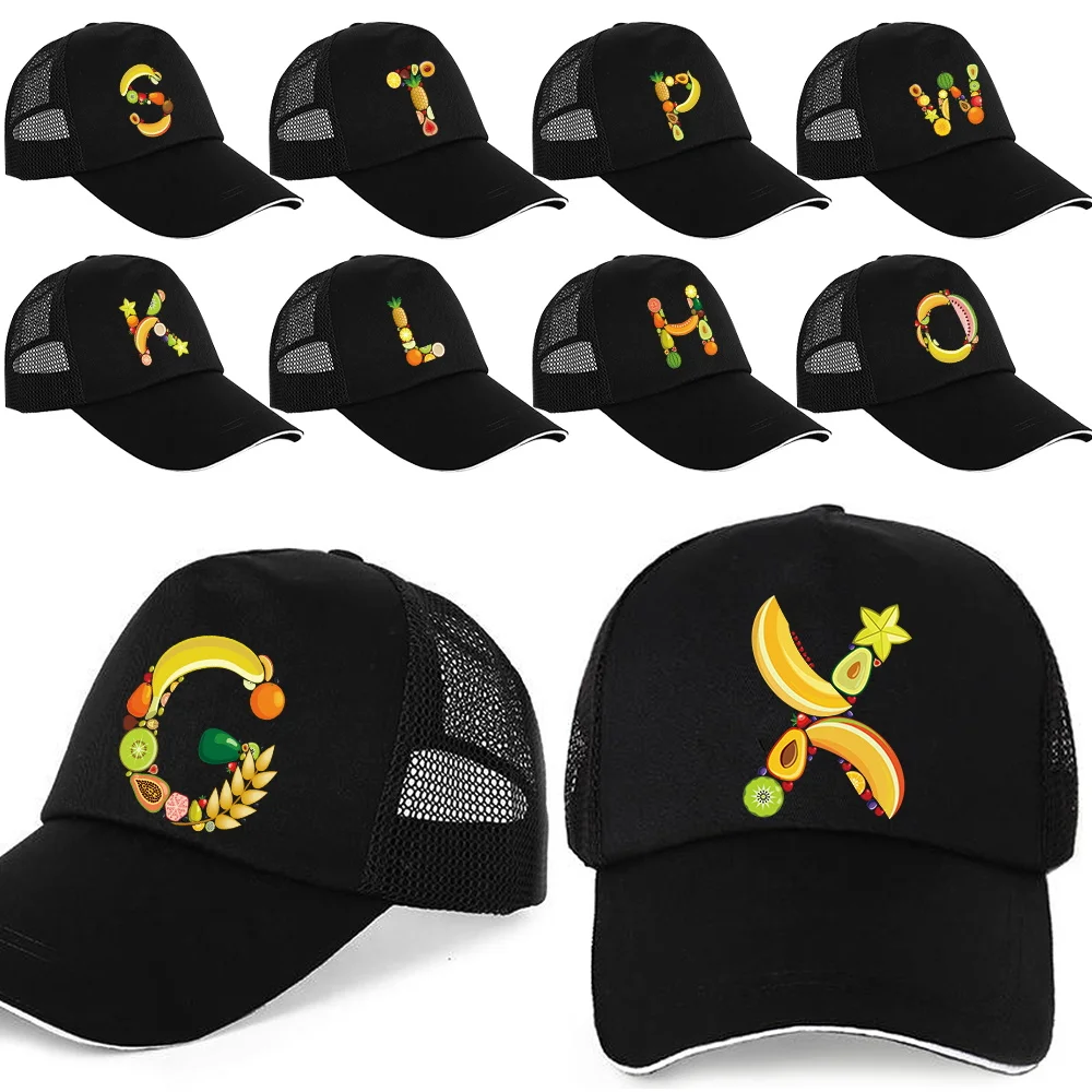 Summer Outdoor Golf Fishing Baseball Cap Fruit Letter Quick Dry Mesh Sports Running Hat Snapback Ponytail Sun Visor Trucker Hats 
Summer Outdoor Golf Fishing Baseball Cap Fruit Letter Quick Dry Mesh Sports Running Hat Snapback Ponytail Sun Visor Trucker Hats