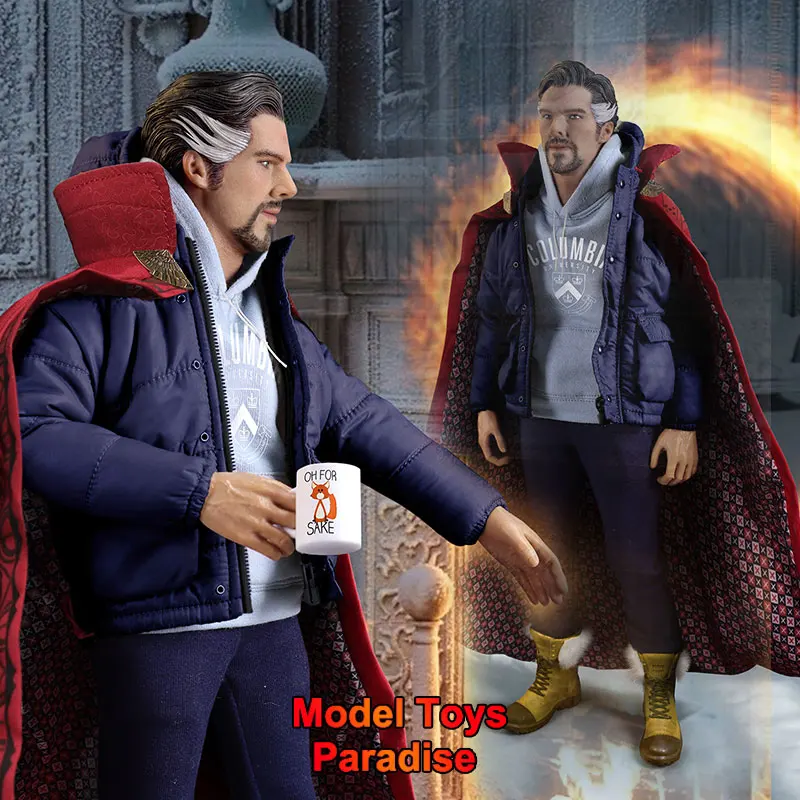 Игрушки YOUNGRICH YR026 1/6 Мужской солдат Доктор Странный Marvel супергерой Стивен странный полный комплект 12 дюймов экшн-фигурка коллекция
Игрушки YOUNGRICH YR026 1/6 Мужской солдат Доктор Странный Marvel супергерой Стивен странный полный комплект 12 дюймов экшн-фигурка коллекция