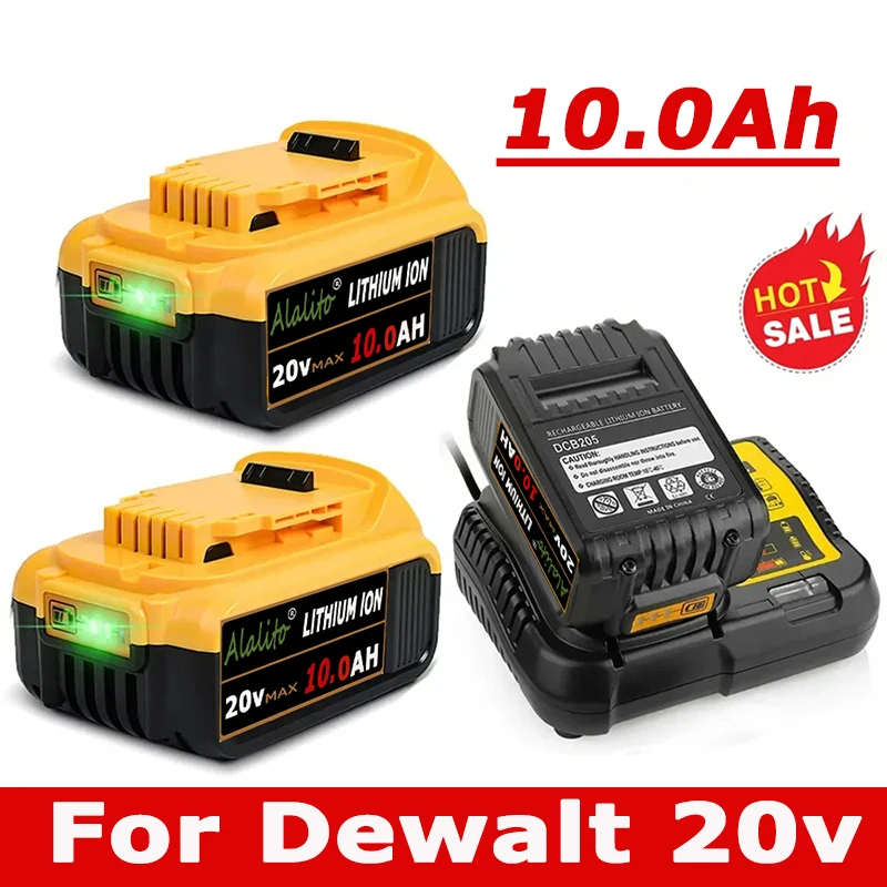 Сменный литий-ионный аккумулятор для DeWalt MAX DCB205 DCB201 DCB203, 20 в, 10000 Ач, 18650 мАч
Сменный литий-ионный аккумулятор для DeWalt MAX DCB205 DCB201 DCB203, 20 в, 10000 Ач, 18650 мАч