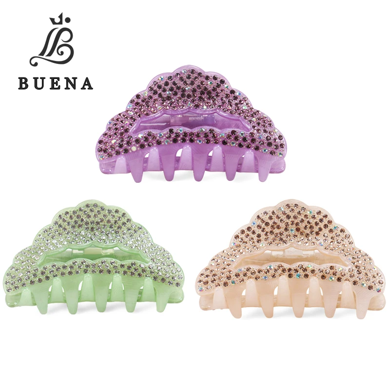 Hot Selling Lotus Shaped Hair Grab Claws High Quality Acetate Hair Claws With Czech Rhinestone Flower Hair Accessories
Hot Selling Lotus Shaped Hair Grab Claws High Quality Acetate Hair Claws With Czech Rhinestone Flower Hair Accessories