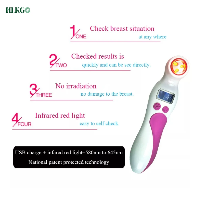

Breast Cancer Disease Analyzer For Boobs Self-examination Infrared Mammary Gland Diseases Detector
