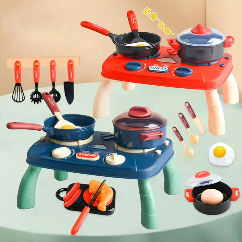 Toy Kitchen 19 Pieces Child-friendly Toddler Kitchen Playset Utensils Cookware Toys With Play Food Set Pots And Pans Educational
Toy Kitchen 19 Pieces Child-friendly Toddler Kitchen Playset Utensils Cookware Toys With Play Food Set Pots And Pans Educational