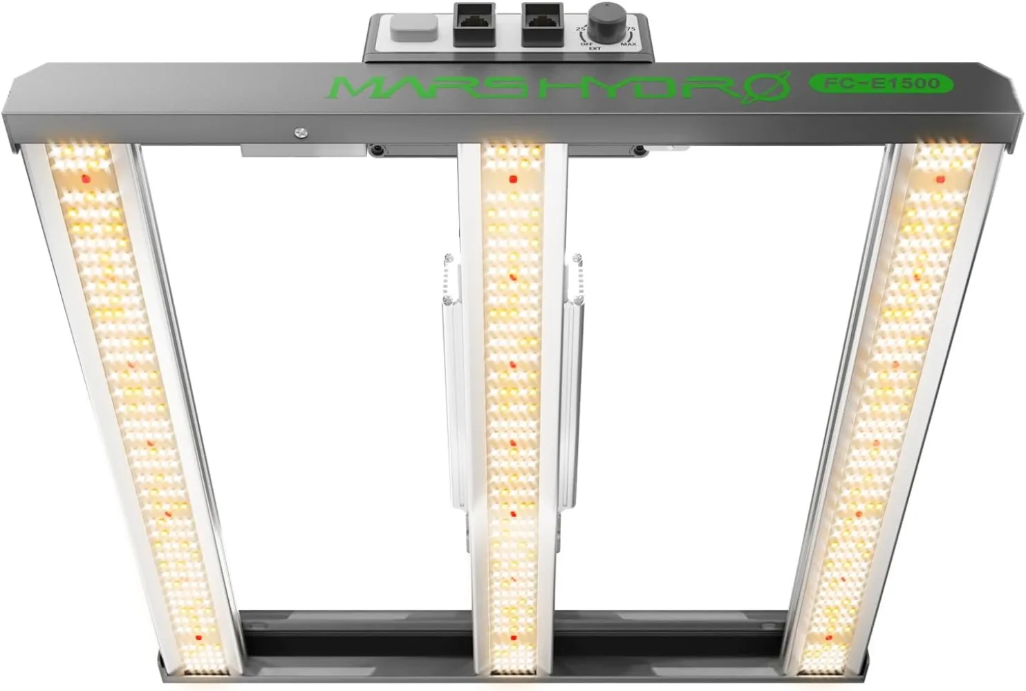 MARS HYDRO 2024 FC-E1500 150Watt LED Grow Light 2x2ft Full Spectrum Grow Light Bar Plant Growing Light Remote Control Dimmable
MARS HYDRO 2024 FC-E1500 150Watt LED Grow Light 2x2ft Full Spectrum Grow Light Bar Plant Growing Light Remote Control Dimmable