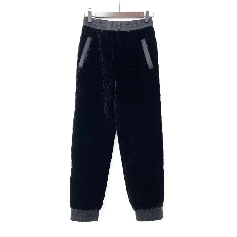 Новинка Зима-осень 2023 женская одежда стильные шелковые бархатные хлопковые брюки 1018
Новинка Зима-осень 2023 женская одежда стильные шелковые бархатные хлопковые брюки 1018