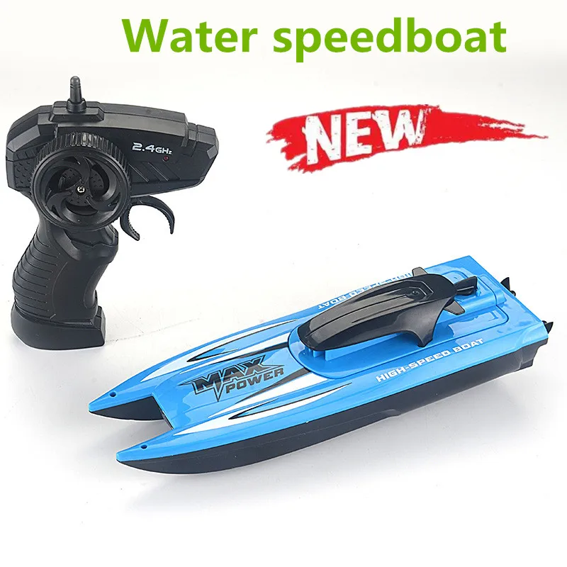 

Новые Радиоуправляемые лодки, высокоскоростной электронный пульт дистанционного управления, гоночный корабль, устойчивый к ударам, детская игрушка, модель лодки, игрушки