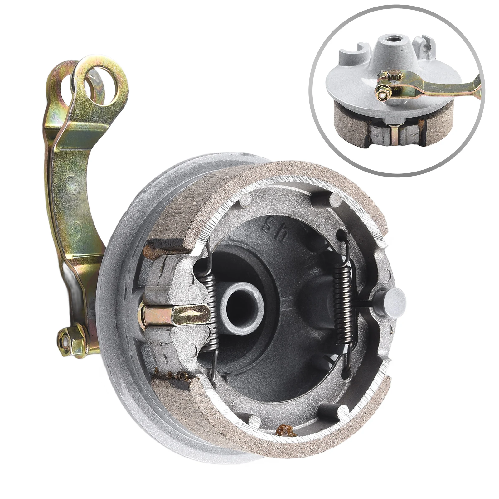 Electric Vehicle Front Drum Brake Assembly Cover Non-Slip Mute Aluminum Alloy 1 Set Of Front Drum Brake Assembly
Electric Vehicle Front Drum Brake Assembly Cover Non-Slip Mute Aluminum Alloy 1 Set Of Front Drum Brake Assembly