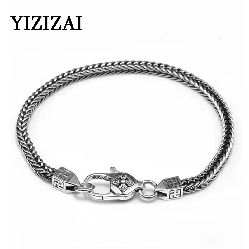 Vintage Punk Gothic Style Men Simple Silver Plated Metal Curb Cuban Link Chain Bracelets for Women Unisex Wrist Jewelry Gifts
Vintage Punk Gothic Style Men Simple Silver Plated Metal Curb Cuban Link Chain Bracelets for Women Unisex Wrist Jewelry Gifts