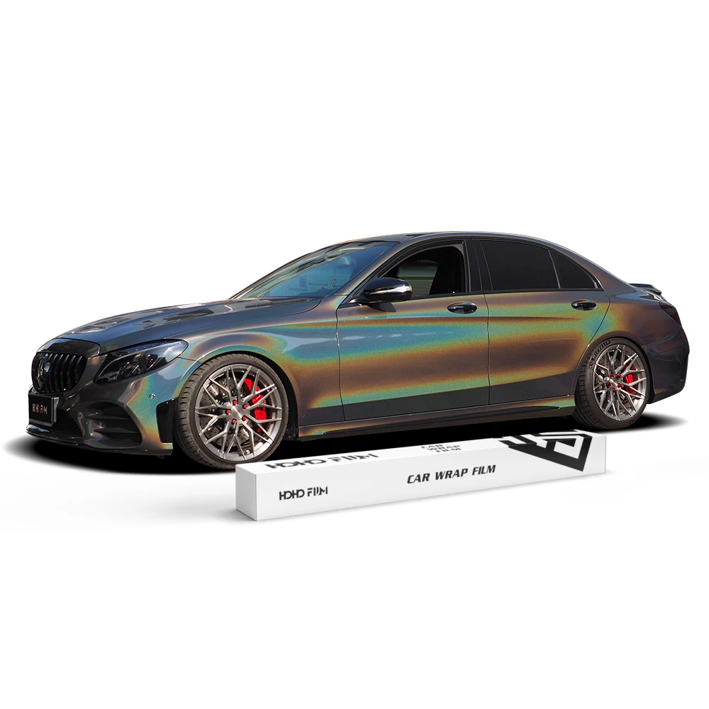 HOHOFILM Holographic Metallic Series Car Wrap Vinyl Metallic Auto Body Sticker Self Adhesive Vehicle Wrapping Foil Car Wrap Film
HOHOFILM Holographic Metallic Series Car Wrap Vinyl Metallic Auto Body Sticker Self Adhesive Vehicle Wrapping Foil Car Wrap Film