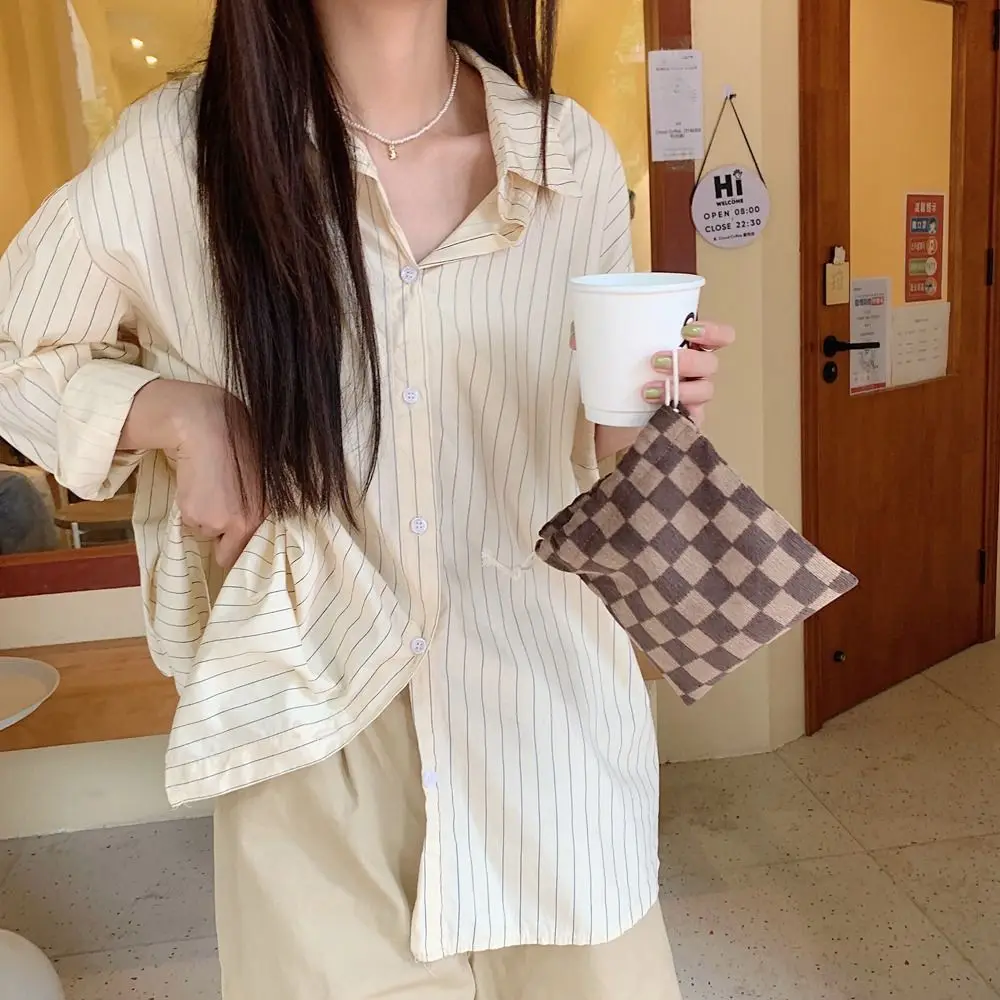Plaid Makeup Lipstick Bags Large Capacity Korean Style Canvas Purse Wallet Drawstring Bag Flower Handbag Women Cosmetic Bag
Plaid Makeup Lipstick Bags Large Capacity Korean Style Canvas Purse Wallet Drawstring Bag Flower Handbag Women Cosmetic Bag