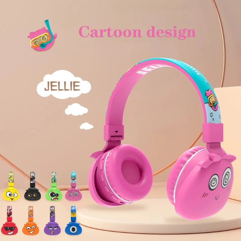 Cute Monsters Wireless Kids Headphones with Micrphone For Children Boy, Stereo Bass Music Learning Bluetooth Headsets Child Gift
Cute Monsters Wireless Kids Headphones with Micrphone For Children Boy, Stereo Bass Music Learning Bluetooth Headsets Child Gift