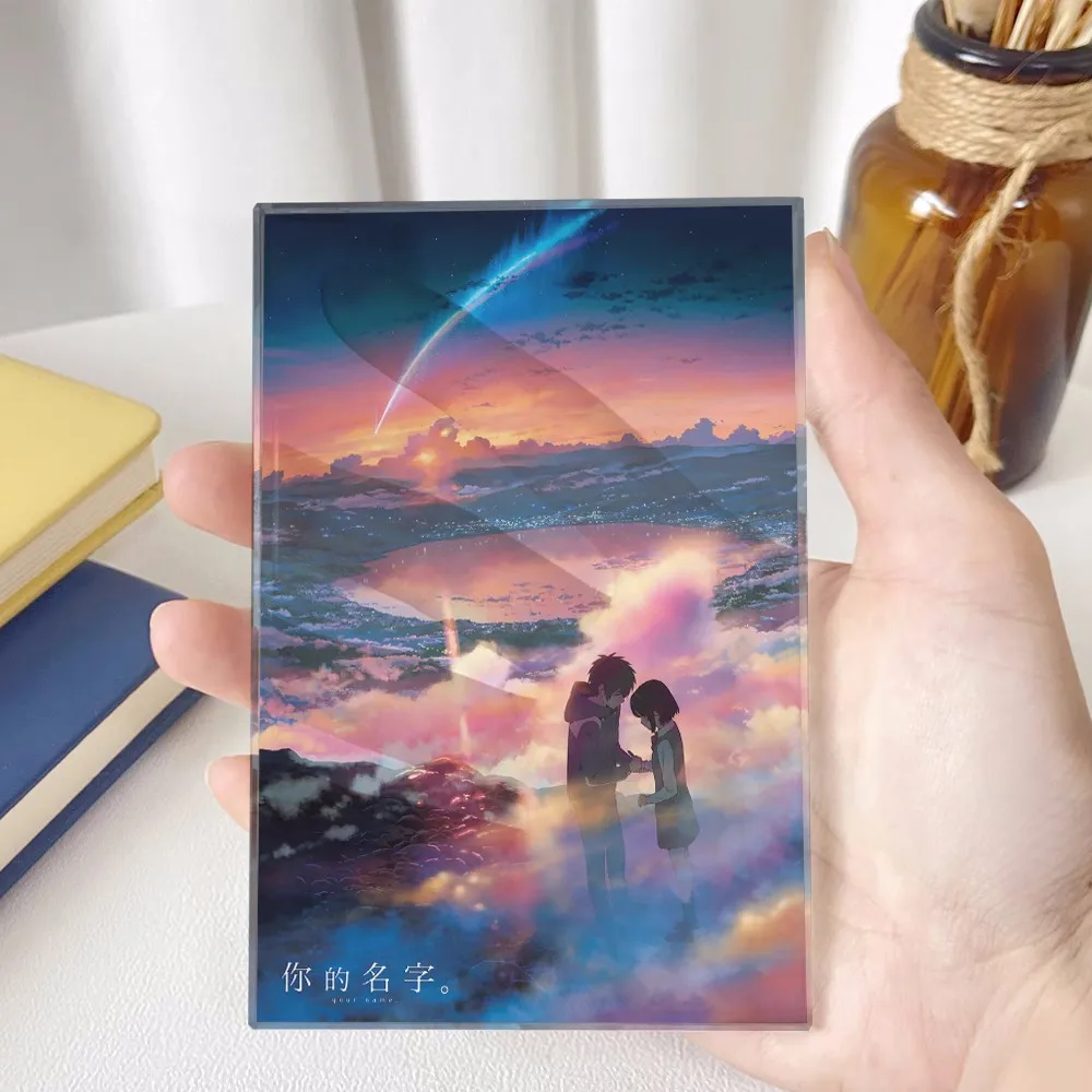 Аниме ваше имя Tachibana Taki Miyamizu Mitsuha 12 см Косплей акриловая фигурка прозрачная настольная фигурка 4697 детская коллекционная игрушка
Аниме ваше имя Tachibana Taki Miyamizu Mitsuha 12 см Косплей акриловая фигурка прозрачная настольная фигурка 4697 детская коллекционная игрушка