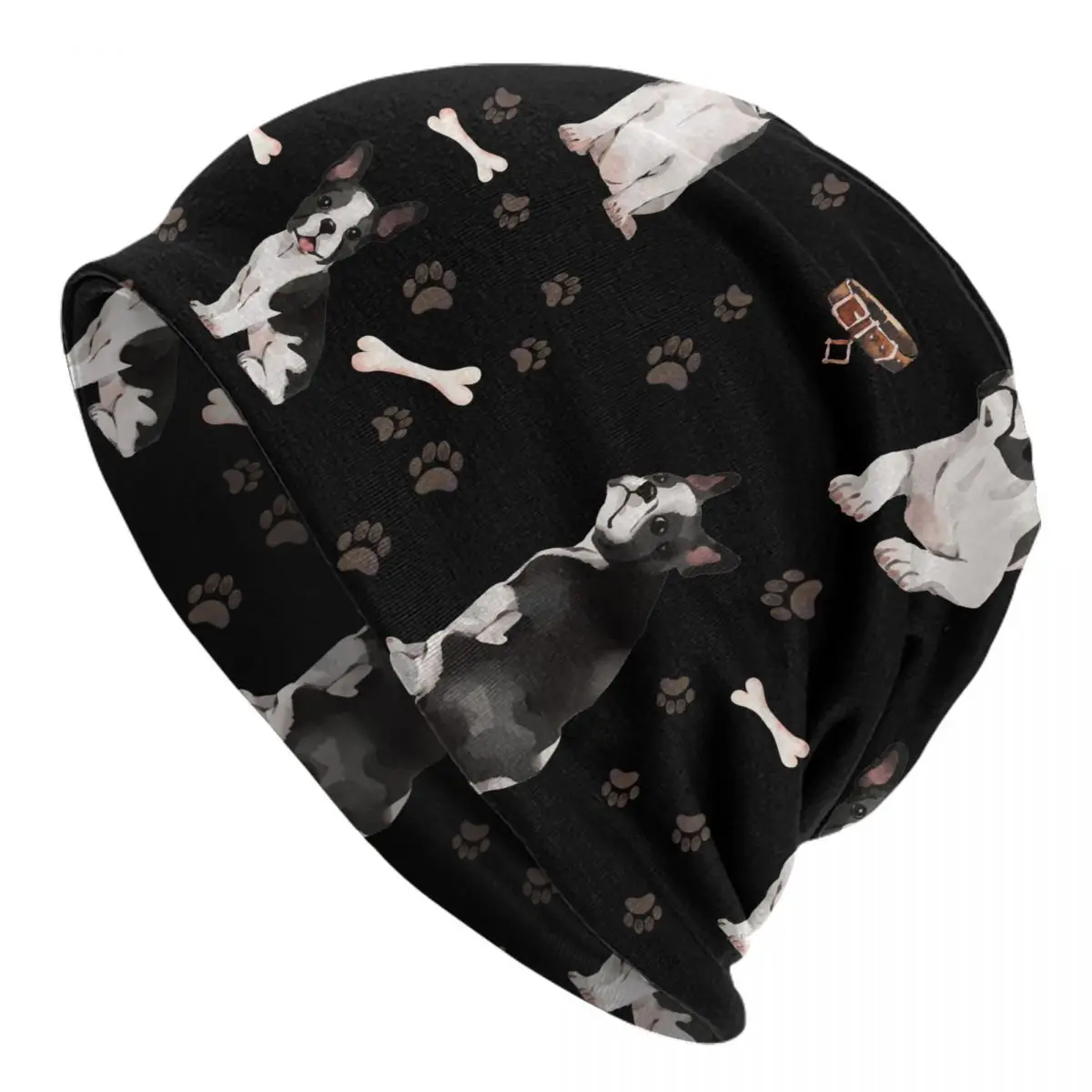 Cute Boston Terrier Dog Bonnet Hat Knit Hat Fashion Outdoor Skullies Beanies Hat Unisex Warm Dual-use Cap 
Cute Boston Terrier Dog Bonnet Hat Knit Hat Fashion Outdoor Skullies Beanies Hat Unisex Warm Dual-use Cap