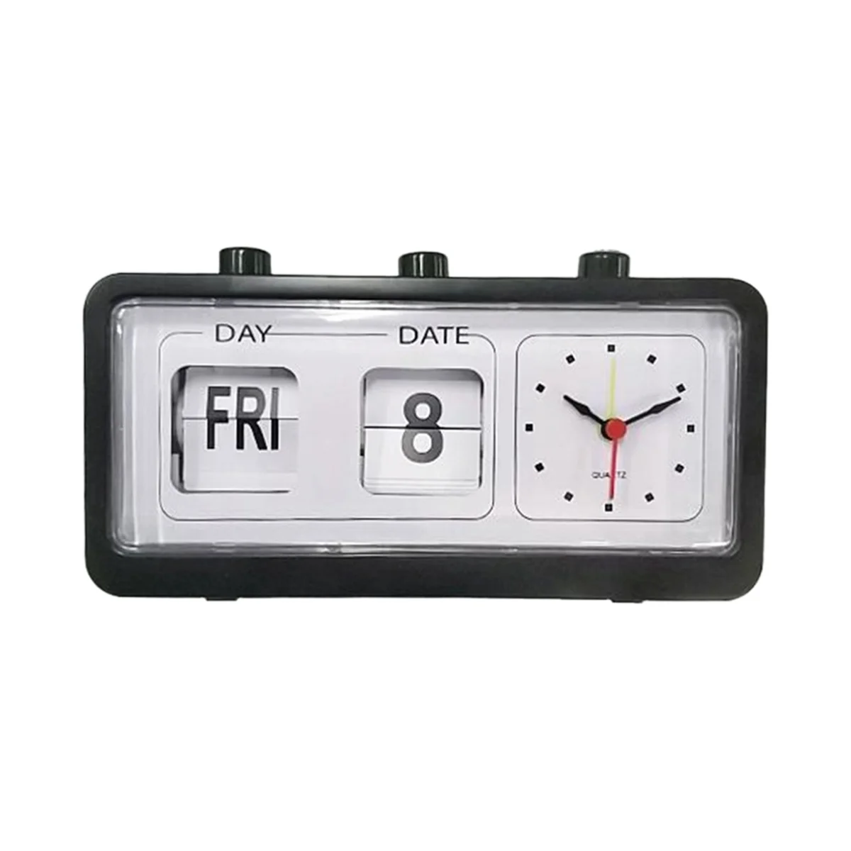 Mechanical Alarm Clock Novelty Flip Clock Desktop Digital Clock with Calendar Clock Home Decor Retro Decor,Black
Mechanical Alarm Clock Novelty Flip Clock Desktop Digital Clock with Calendar Clock Home Decor Retro Decor,Black