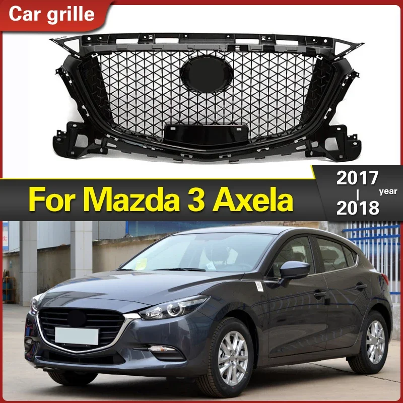 Решетка для Mazda 3 Axela 2017 2018 2019 глянцевая черная сотовая решетка АБС Передняя средняя решетка передний бампер решетка верхняя решетка гонки
Решетка для Mazda 3 Axela 2017 2018 2019 глянцевая черная сотовая решетка АБС Передняя средняя решетка передний бампер решетка верхняя решетка гонки