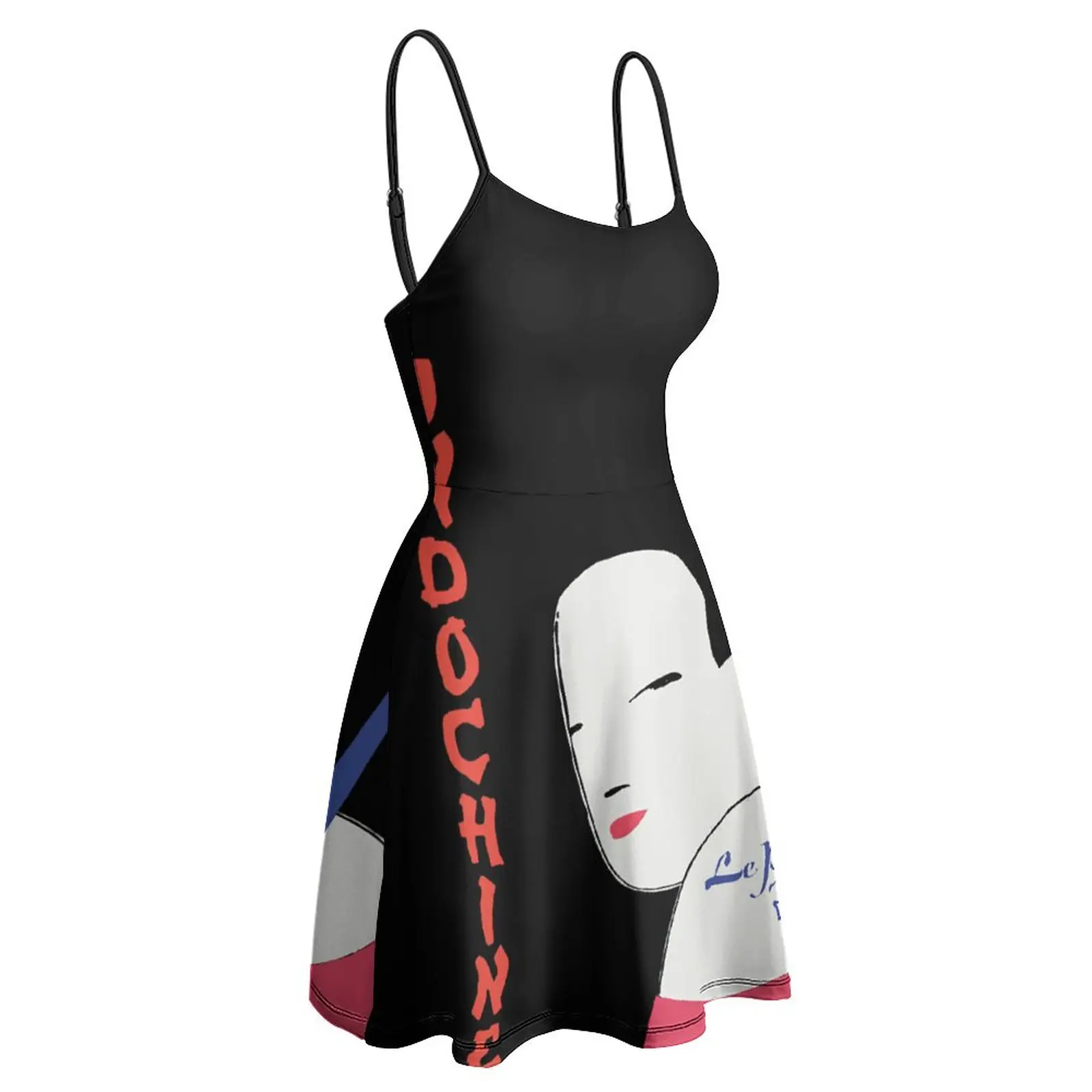 Indochine Le Peril Jaune Novelty Sexy Woman's Clothing Women's Sling Dress Funny Joke Vacations Dresses
Indochine Le Peril Jaune Novelty Sexy Woman's Clothing Women's Sling Dress Funny Joke Vacations Dresses