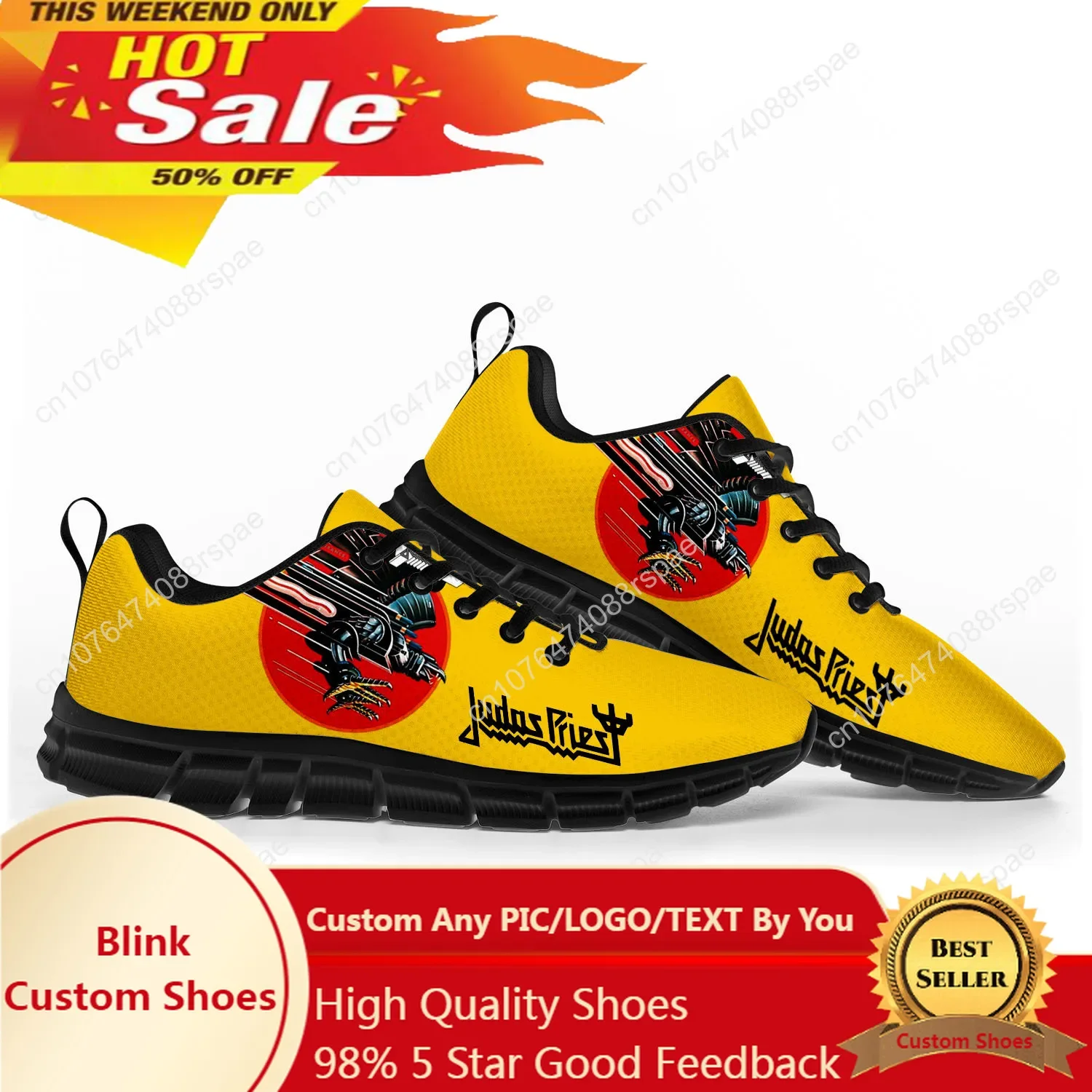 Judas Priest Heavy Metal Rock Band Sports Shoes Mens Womens Teenager Kids Children Sneakers Custom High Quality Couple Shoes
Judas Priest Heavy Metal Rock Band Sports Shoes Mens Womens Teenager Kids Children Sneakers Custom High Quality Couple Shoes