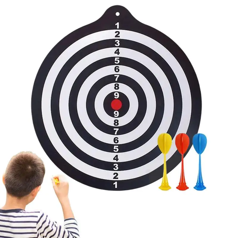 Dart Board Game Set Magnetic Throwing Toys With Black And Yellow Circles For Beginners Indoor/Outdoor Sports Fun Party Play Game
Dart Board Game Set Magnetic Throwing Toys With Black And Yellow Circles For Beginners Indoor/Outdoor Sports Fun Party Play Game
