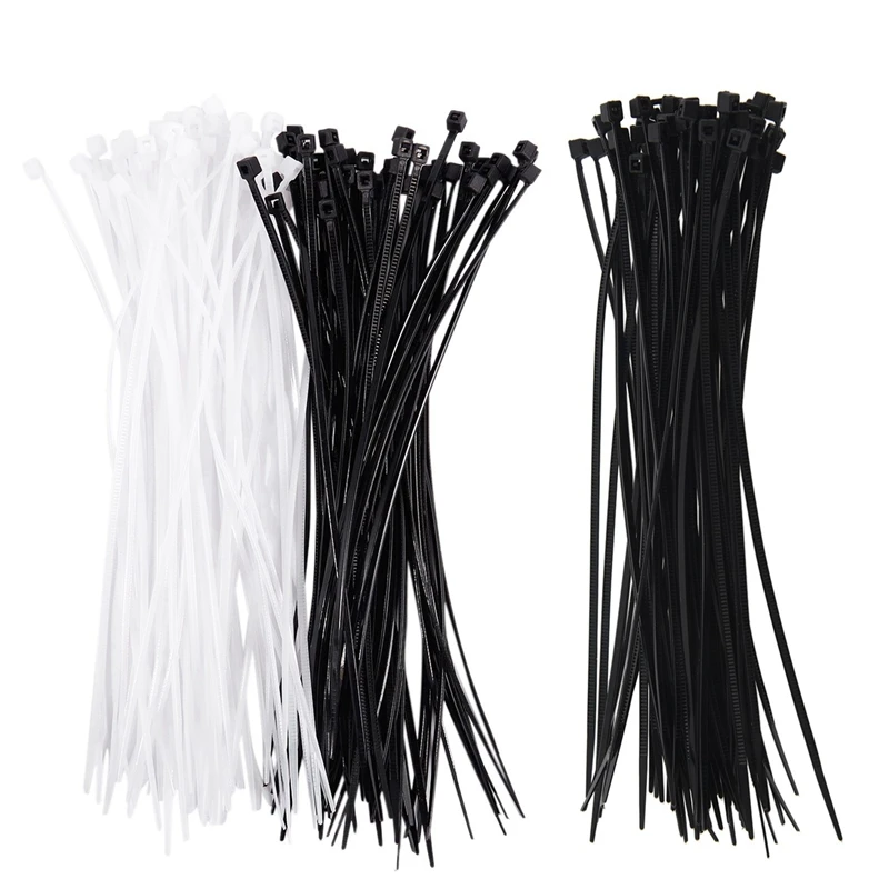 

Hot Cable Ties Cable Tie Wraps / Zip Ties 50Pcs With 3Mm X 150Mm Auto Wire Push Cable Zip Tie Organizer White Black 100 Pcs