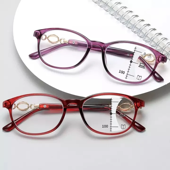 Women Anti-blue Light Glasses Easy To Look Far and Near Progressive Multifocal Reading Glasses Women with Cloth
Women Anti-blue Light Glasses Easy To Look Far and Near Progressive Multifocal Reading Glasses Women with Cloth
