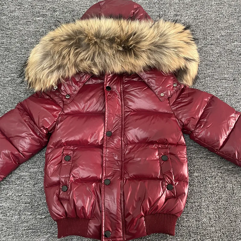 Luxury Kids Down Jacket With Real Fur Parka Baby Boys Winter Coat White Duck Down Toddler Girl Clothes Children Snowsuit
Luxury Kids Down Jacket With Real Fur Parka Baby Boys Winter Coat White Duck Down Toddler Girl Clothes Children Snowsuit