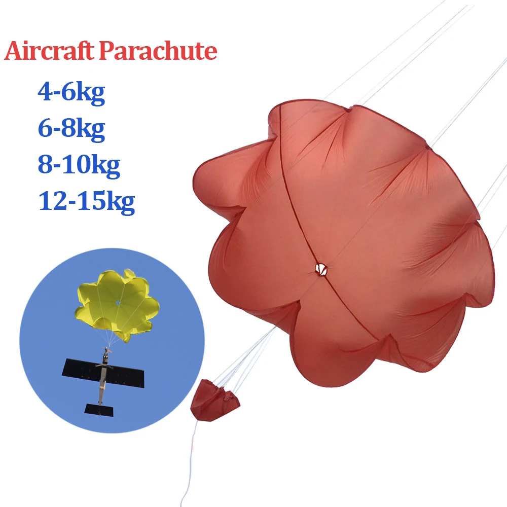 High Quality Nylon Model Aircraft Parachute/ Light/ Soft Ejection Umbrella With Lanyard For FPV Drone UAV Landing Protection
High Quality Nylon Model Aircraft Parachute/ Light/ Soft Ejection Umbrella With Lanyard For FPV Drone UAV Landing Protection