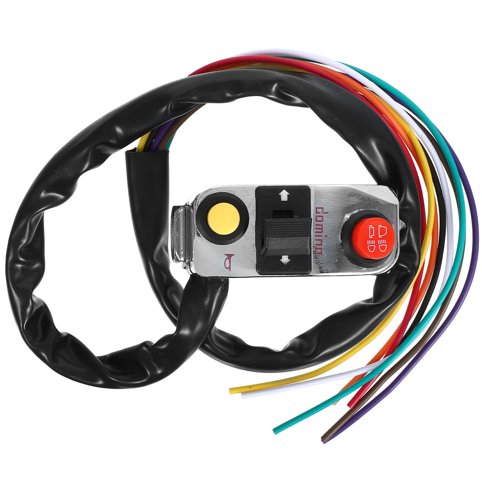 Motorcycle Horn Switch Handlebar Replacement Controls Turn Signal Light Aluminum Alloy
Motorcycle Horn Switch Handlebar Replacement Controls Turn Signal Light Aluminum Alloy