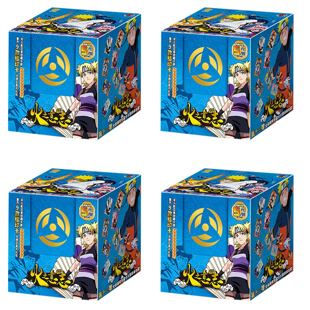 

Naruto Cards HY-1105 Special offer Booster Box Uzumaki Uchiha Sasuke Tcg Carte Haruno Sakura Hatake Kakashi Game Children Gift