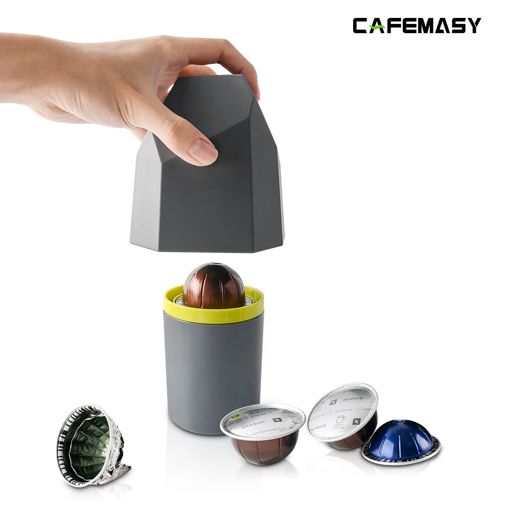 Coffee Capsules Recycle Bucket Recycling Tool Aluminum Nespresso Capsules VertuoLine Pod Plastic Coffee Capsules Recycler Box
Coffee Capsules Recycle Bucket Recycling Tool Aluminum Nespresso Capsules VertuoLine Pod Plastic Coffee Capsules Recycler Box